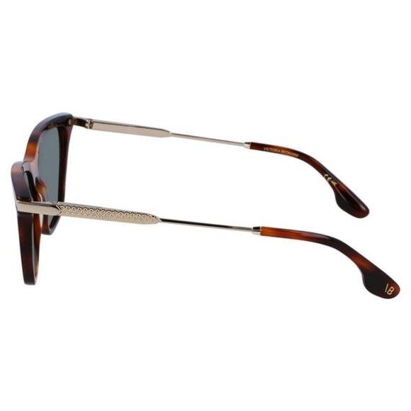 New VICTORIA BECKHAM Havana Square VB663S 215 Sunglasses Women - Picture 3 of 4